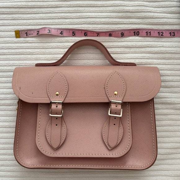Cambridge Satchel Pink Leather Bag - Picture 2 of 9